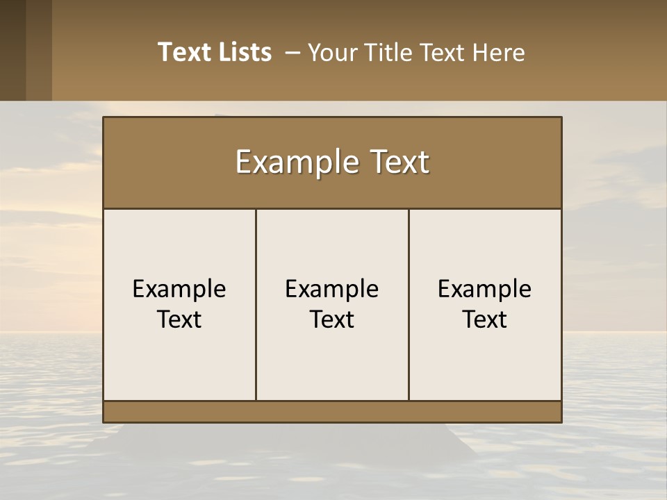 Spiral Isolated Card PowerPoint Template