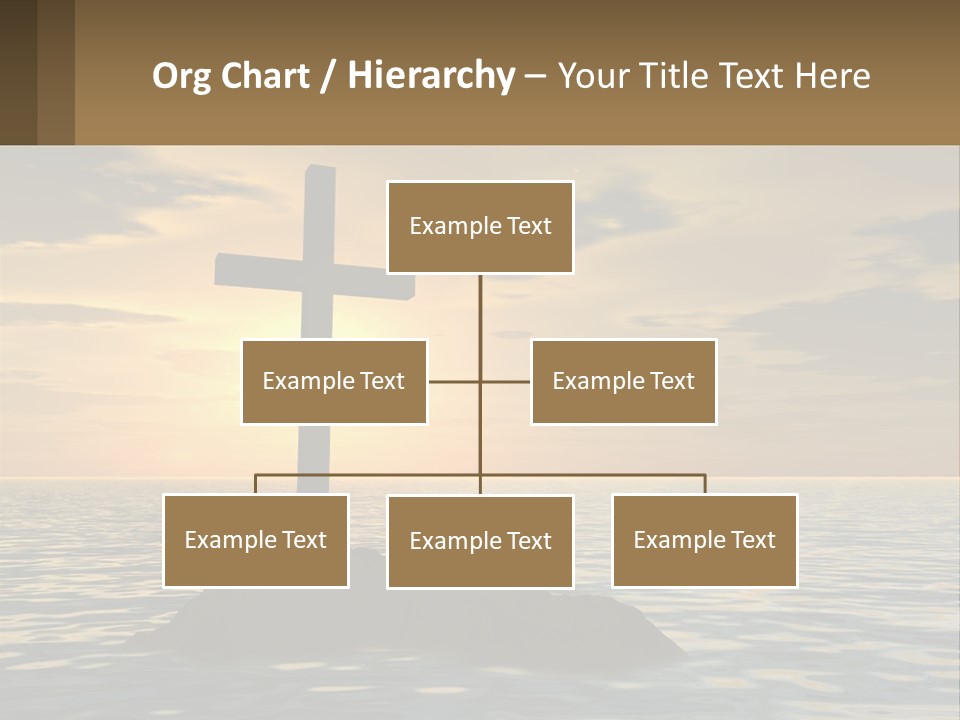 Spiral Isolated Card PowerPoint Template