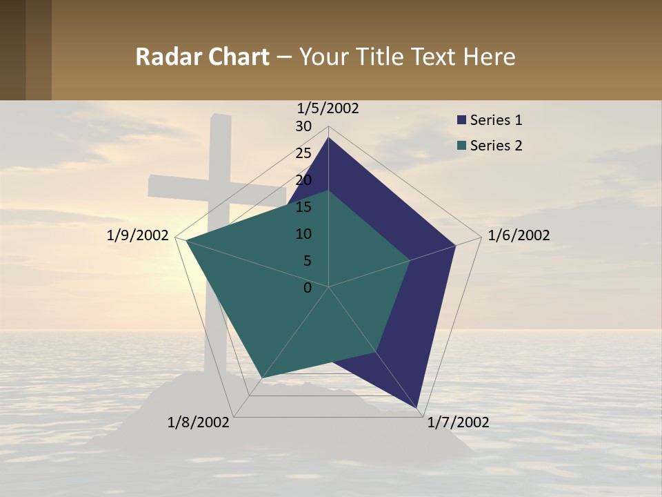 Spiral Isolated Card PowerPoint Template