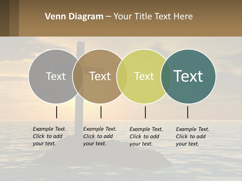 Spiral Isolated Card PowerPoint Template