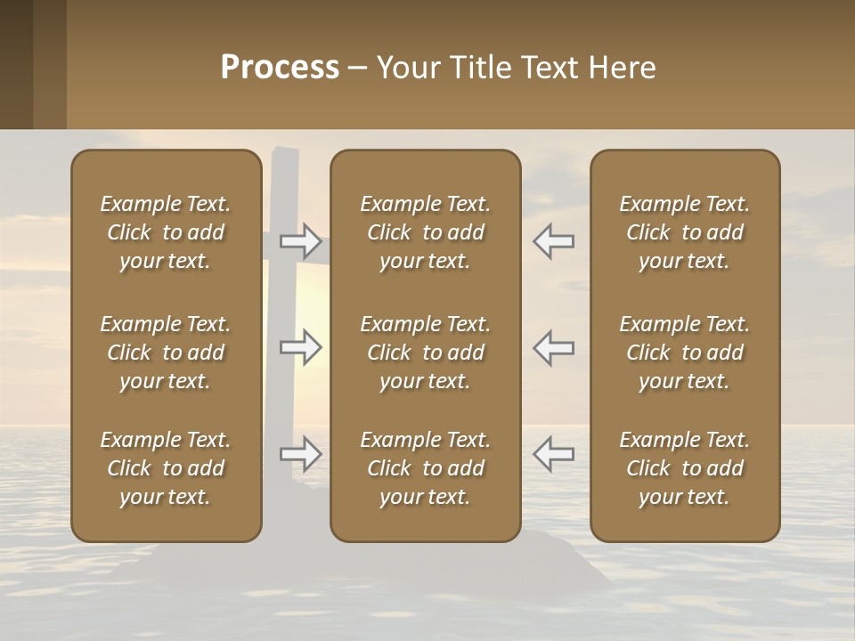 Spiral Isolated Card PowerPoint Template
