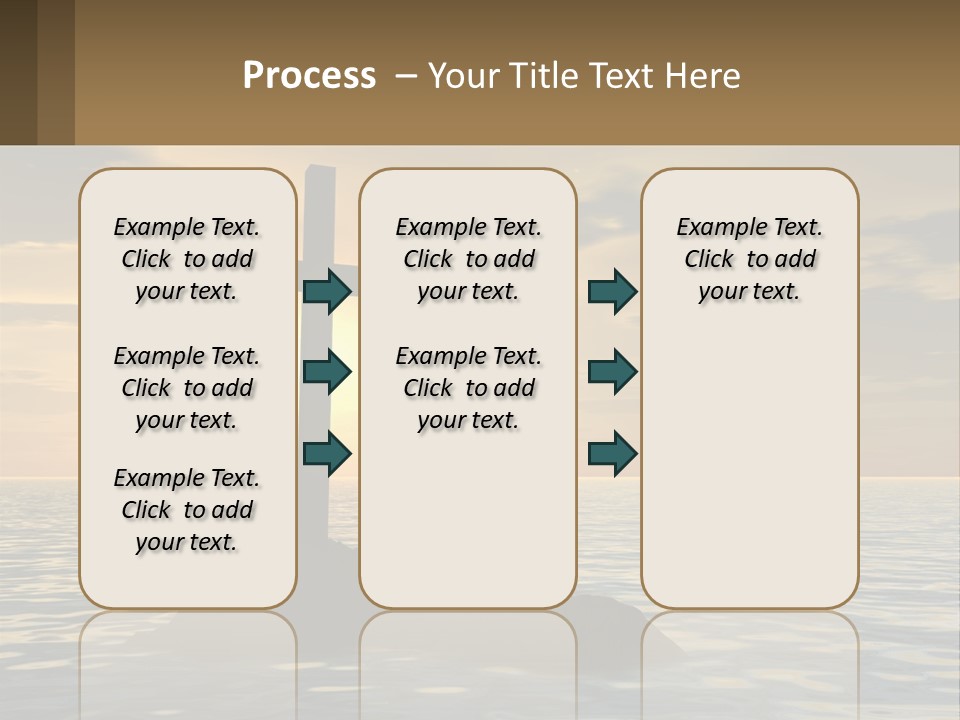 Spiral Isolated Card PowerPoint Template