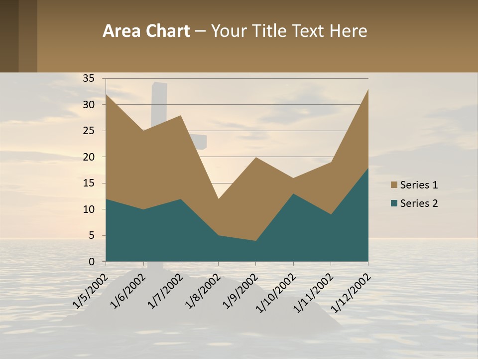 Spiral Isolated Card PowerPoint Template