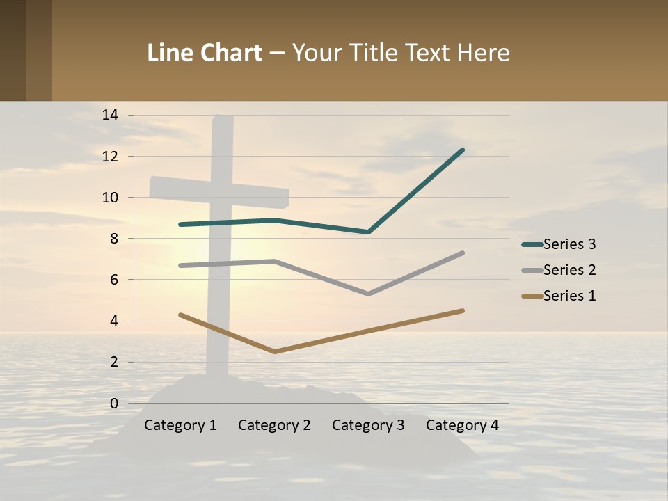 Spiral Isolated Card PowerPoint Template