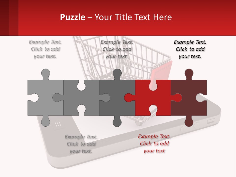 Celebrate Gift Cartoon PowerPoint Template