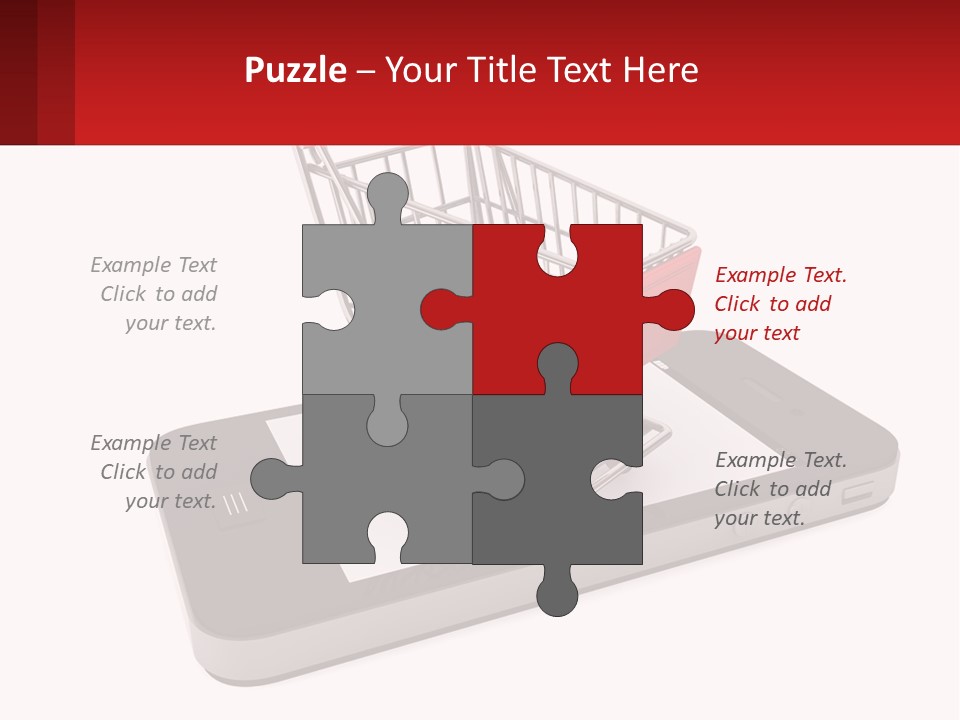 Celebrate Gift Cartoon PowerPoint Template