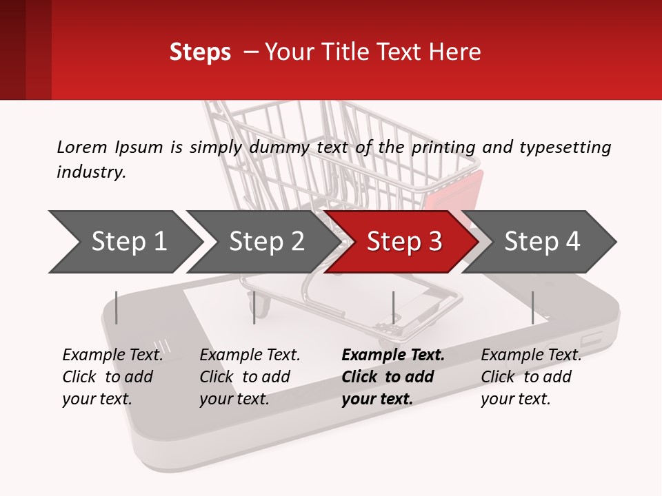 Celebrate Gift Cartoon PowerPoint Template