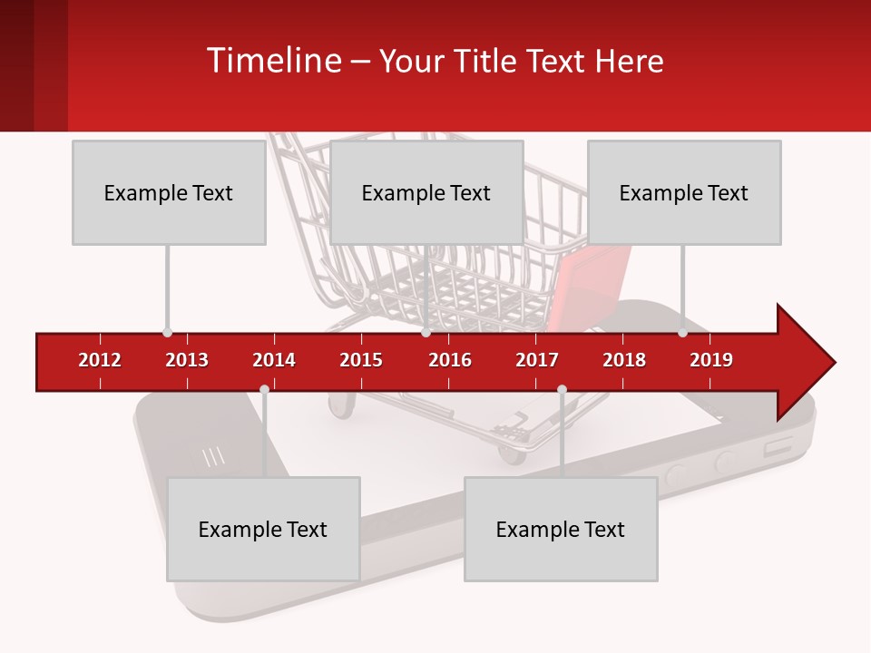 Celebrate Gift Cartoon PowerPoint Template