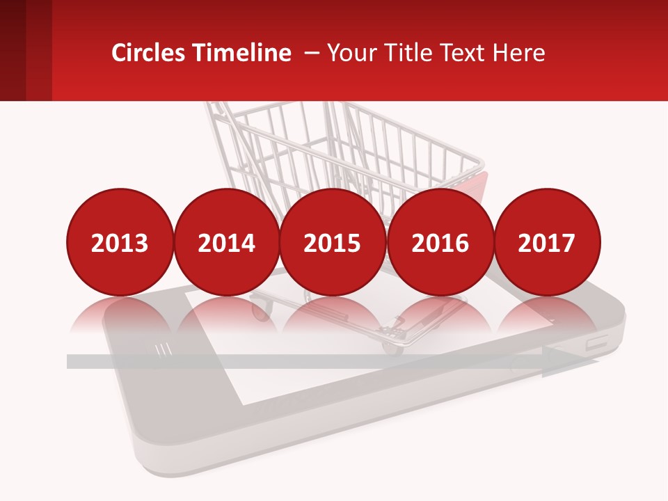 Celebrate Gift Cartoon PowerPoint Template