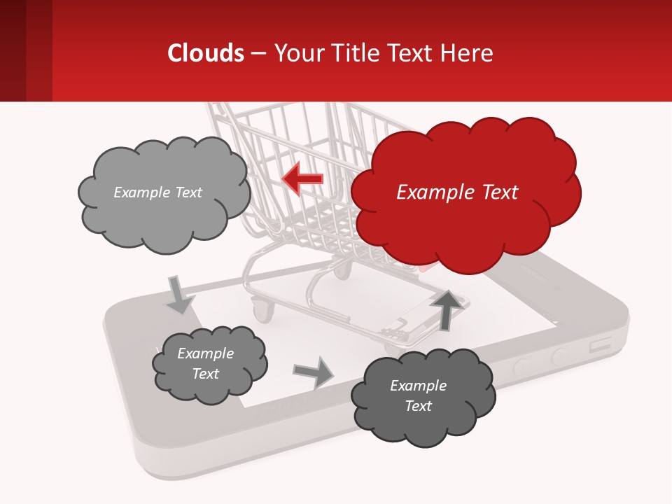 Celebrate Gift Cartoon PowerPoint Template