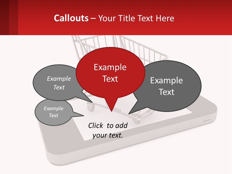 Celebrate Gift Cartoon PowerPoint Template