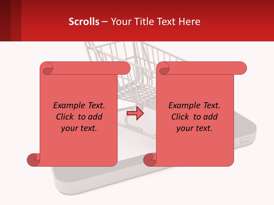 Celebrate Gift Cartoon PowerPoint Template