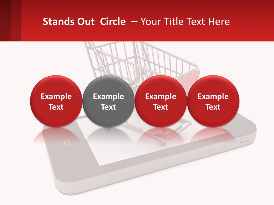 Celebrate Gift Cartoon PowerPoint Template