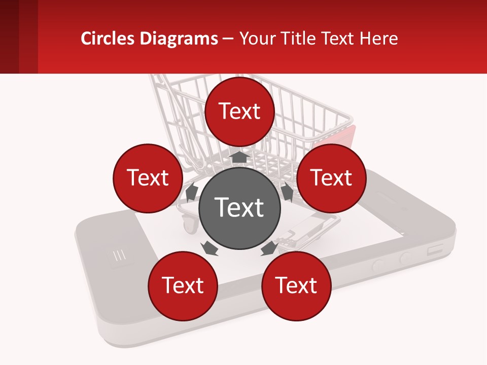 Celebrate Gift Cartoon PowerPoint Template