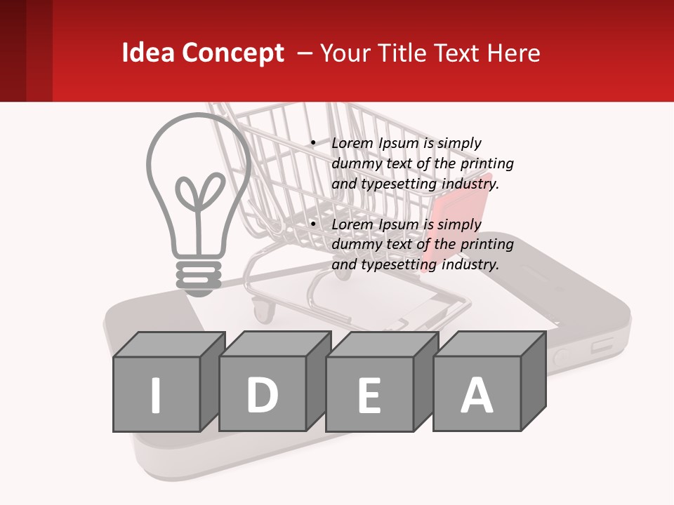 Celebrate Gift Cartoon PowerPoint Template