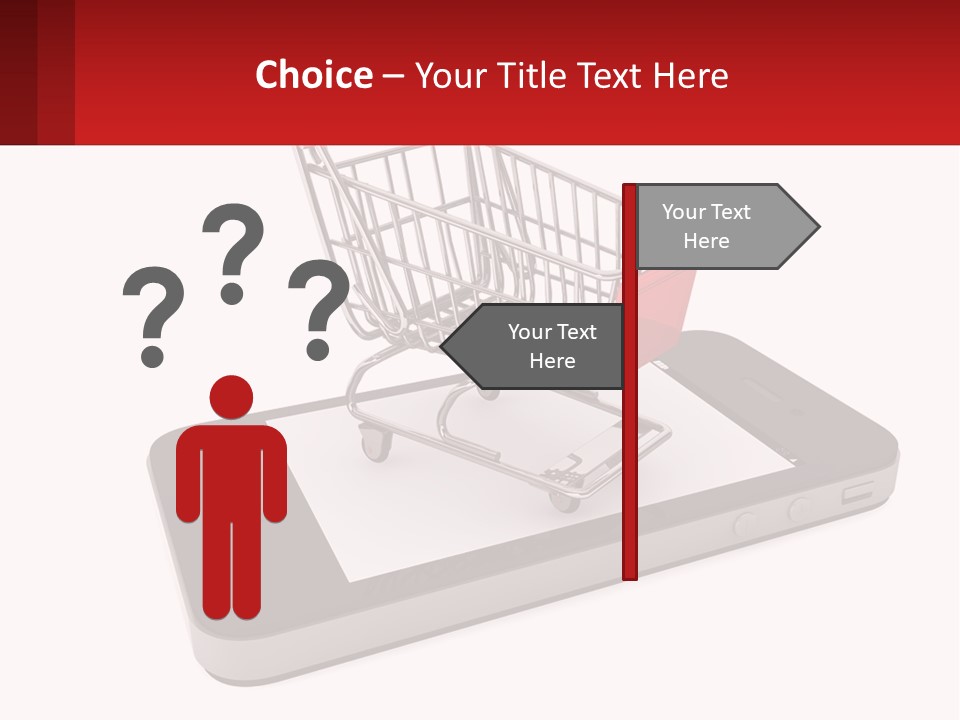 Celebrate Gift Cartoon PowerPoint Template