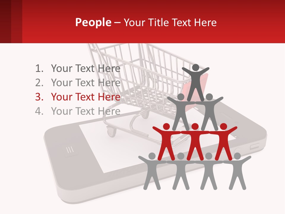 Celebrate Gift Cartoon PowerPoint Template