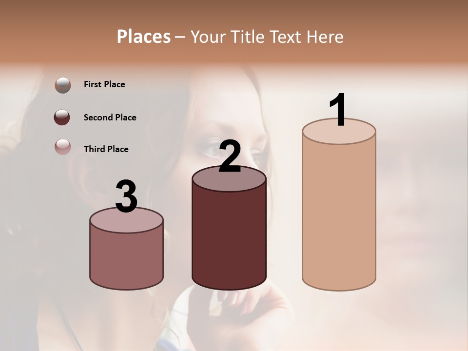 Cake Children Cupcake PowerPoint Template