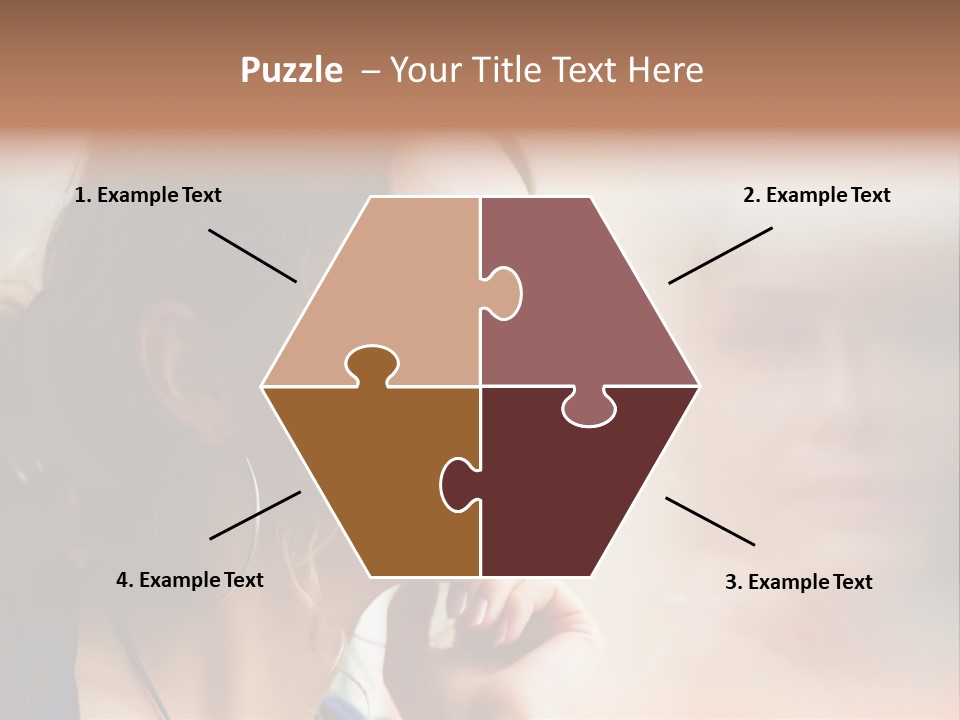 Cake Children Cupcake PowerPoint Template