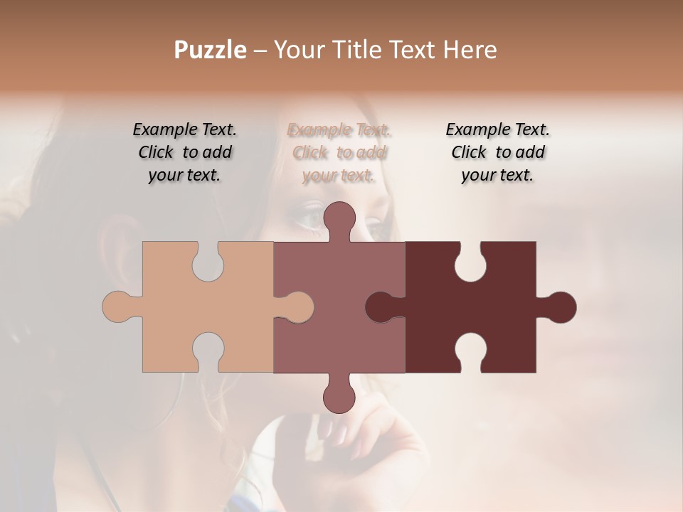 Cake Children Cupcake PowerPoint Template