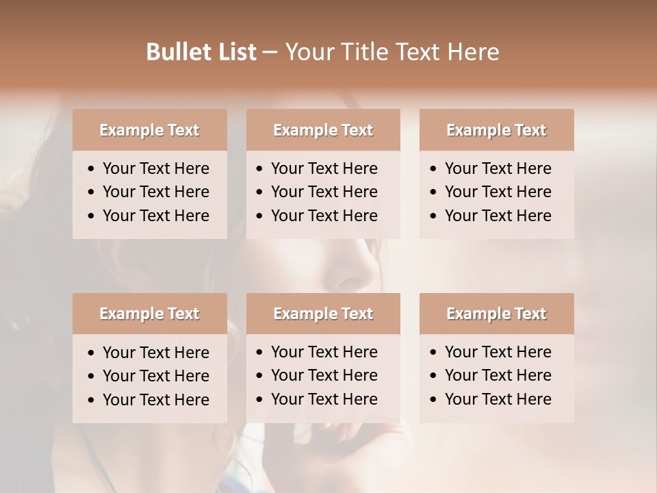 Cake Children Cupcake PowerPoint Template