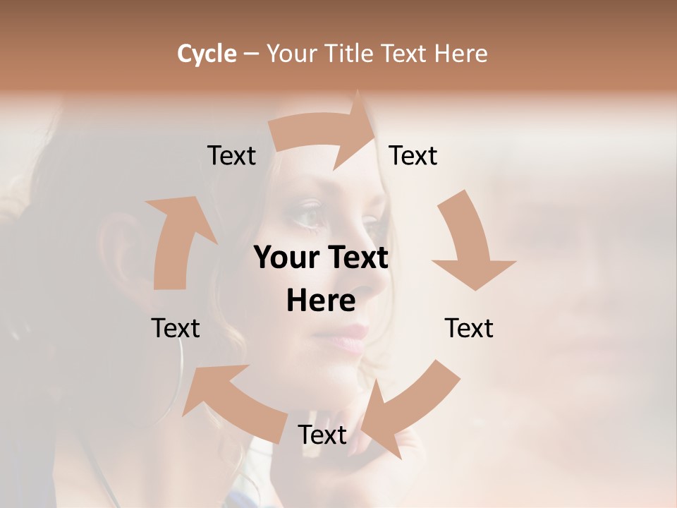 Cake Children Cupcake PowerPoint Template