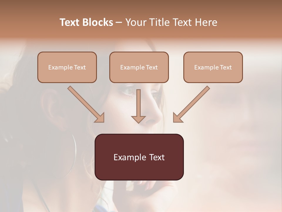Cake Children Cupcake PowerPoint Template
