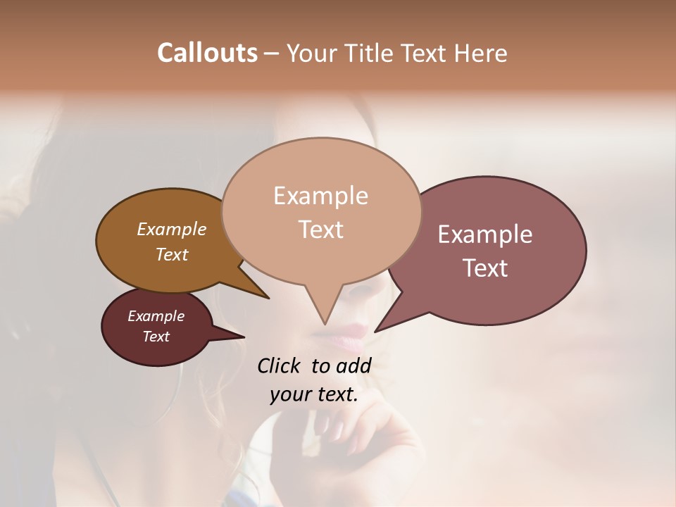 Cake Children Cupcake PowerPoint Template