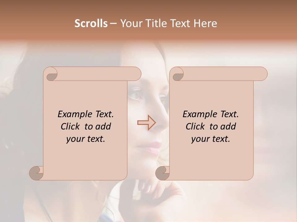 Cake Children Cupcake PowerPoint Template