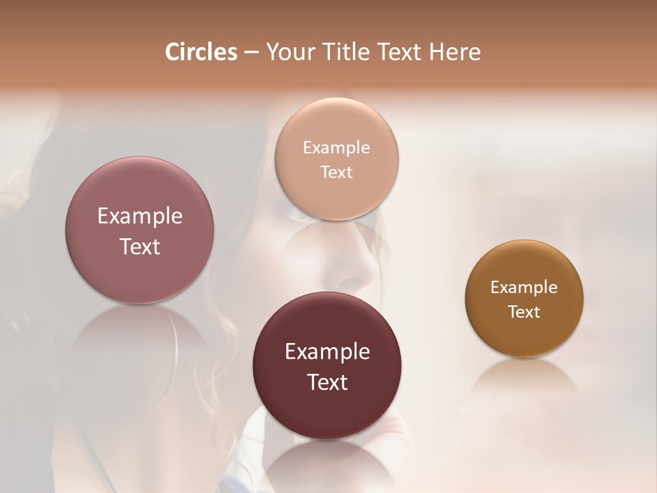 Cake Children Cupcake PowerPoint Template