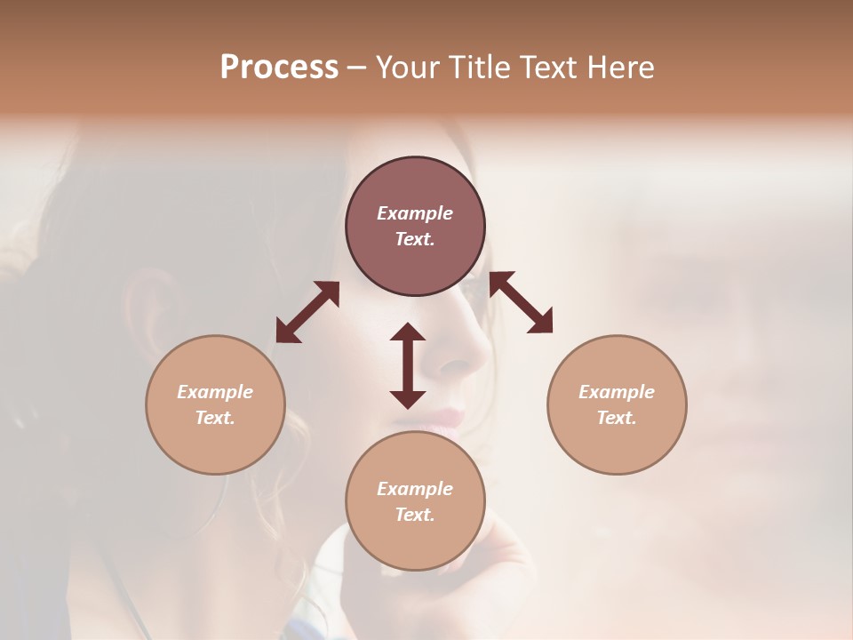 Cake Children Cupcake PowerPoint Template