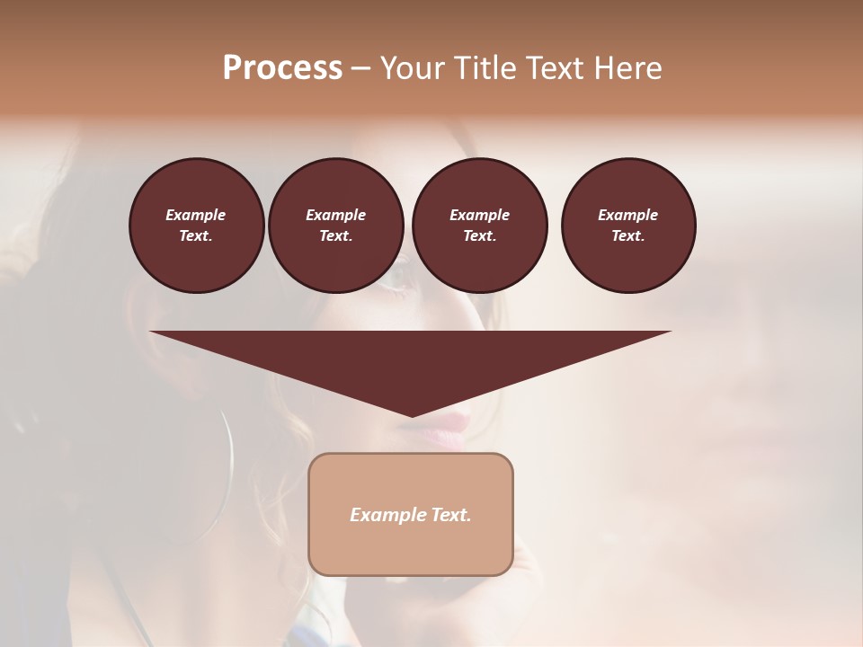 Cake Children Cupcake PowerPoint Template