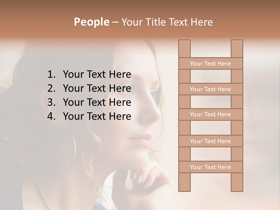 Cake Children Cupcake PowerPoint Template