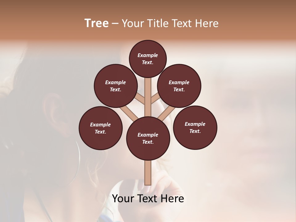 Cake Children Cupcake PowerPoint Template