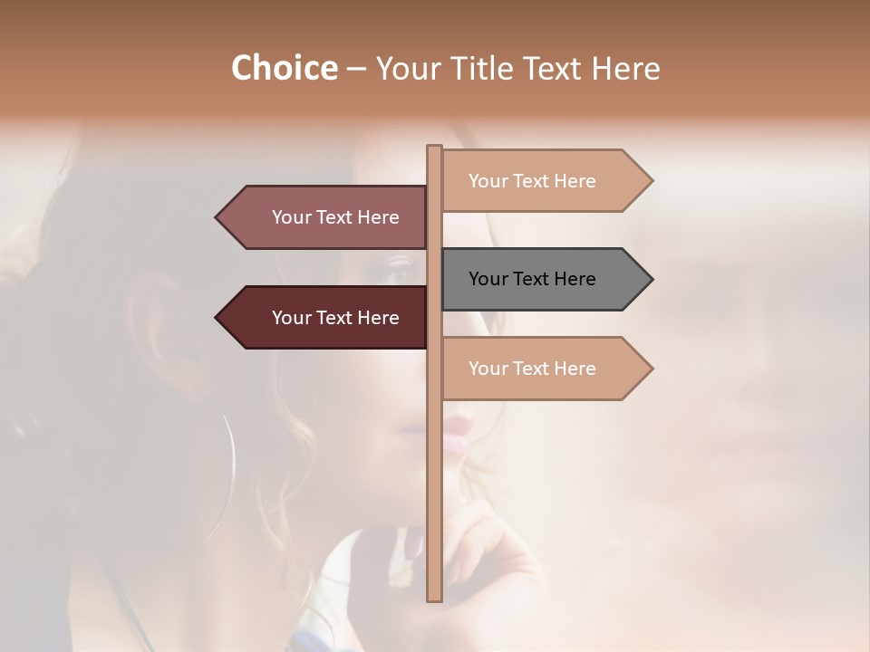 Cake Children Cupcake PowerPoint Template