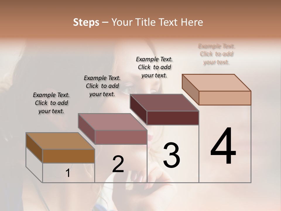 Cake Children Cupcake PowerPoint Template