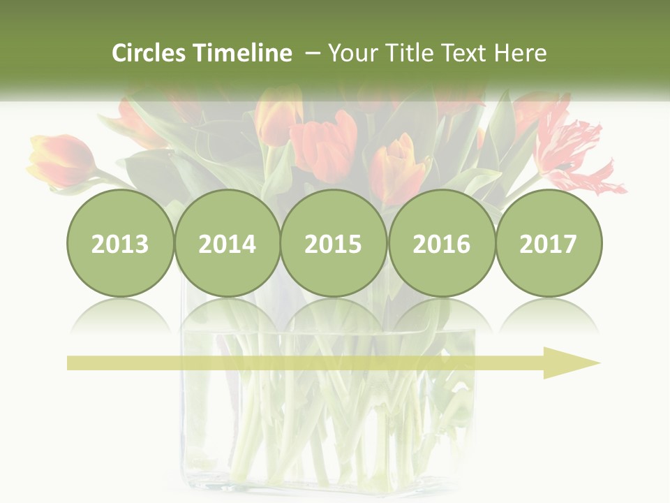 Cartoon Bday Cake PowerPoint Template