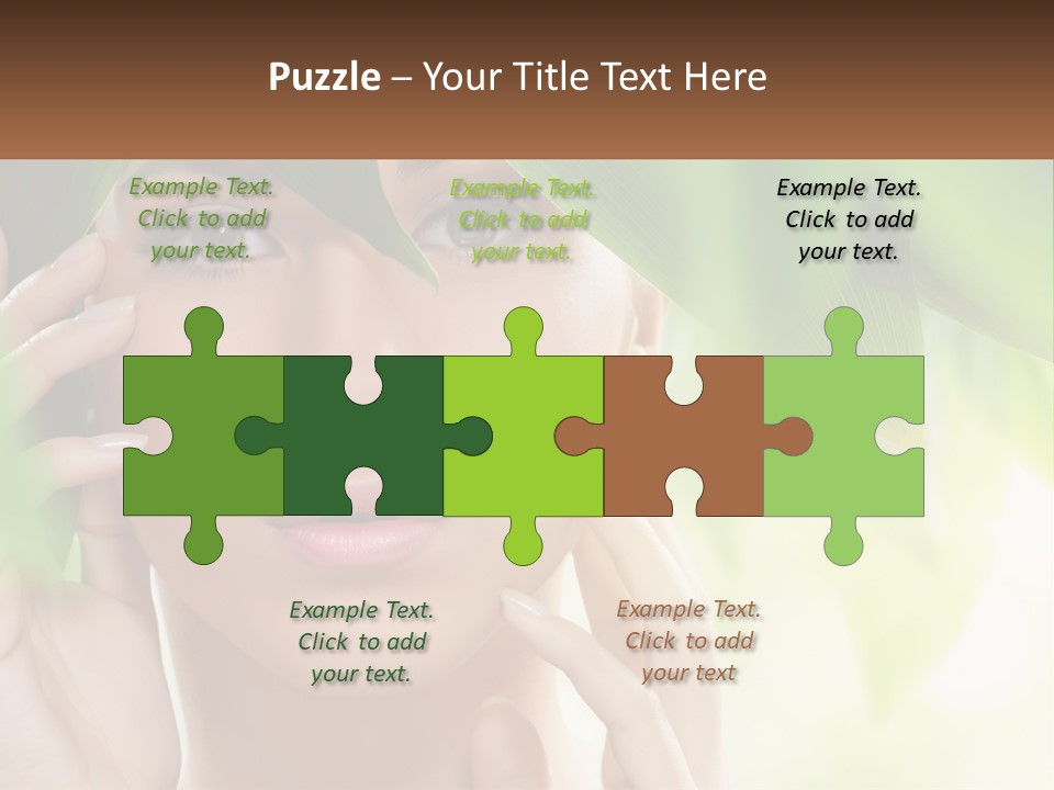 Love Hat Decoration PowerPoint Template