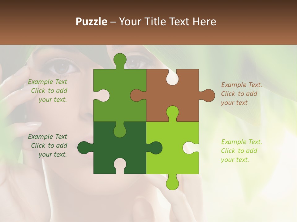 Love Hat Decoration PowerPoint Template