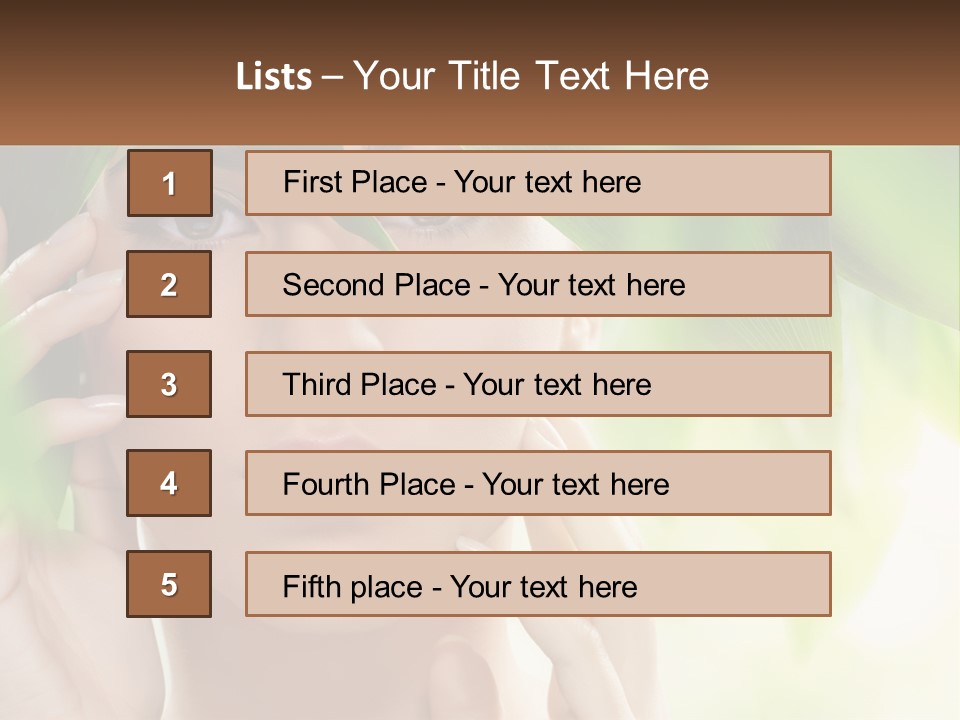 Love Hat Decoration PowerPoint Template