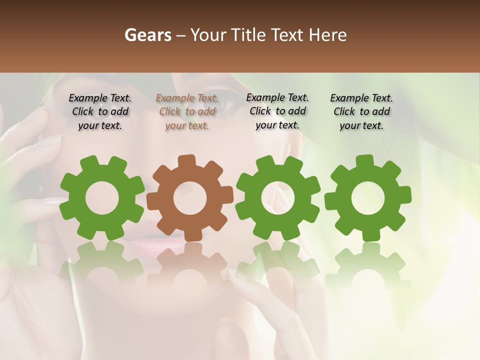 Love Hat Decoration PowerPoint Template