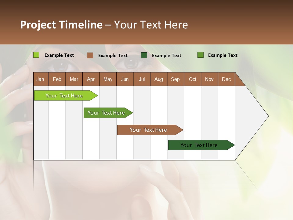 Love Hat Decoration PowerPoint Template