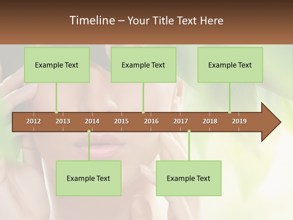 Love Hat Decoration PowerPoint Template