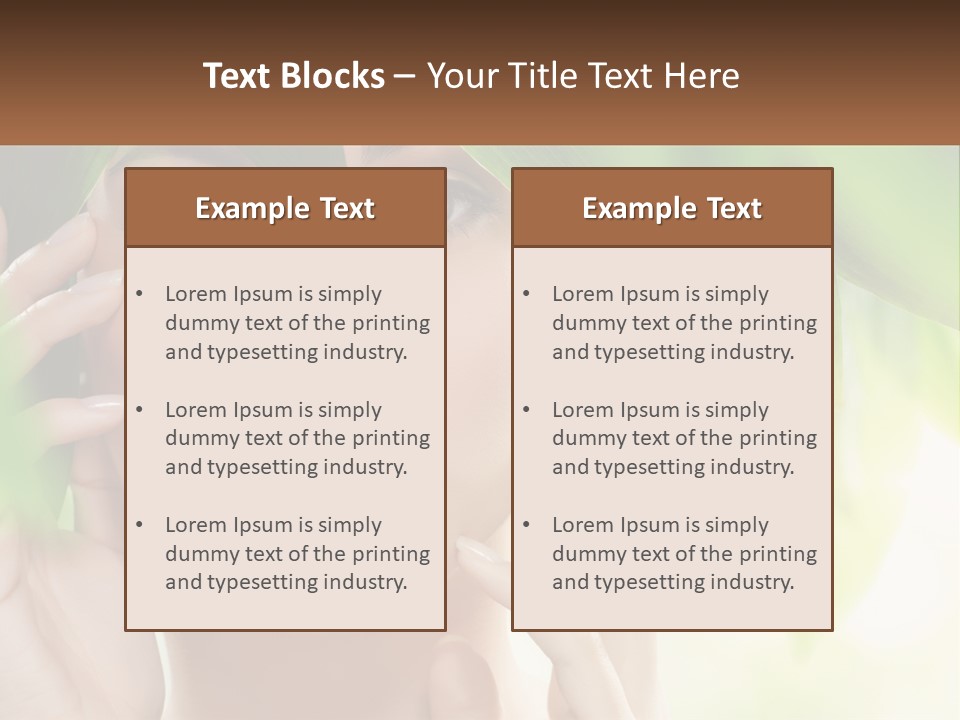 Love Hat Decoration PowerPoint Template