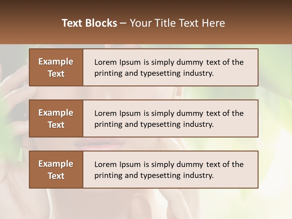 Love Hat Decoration PowerPoint Template