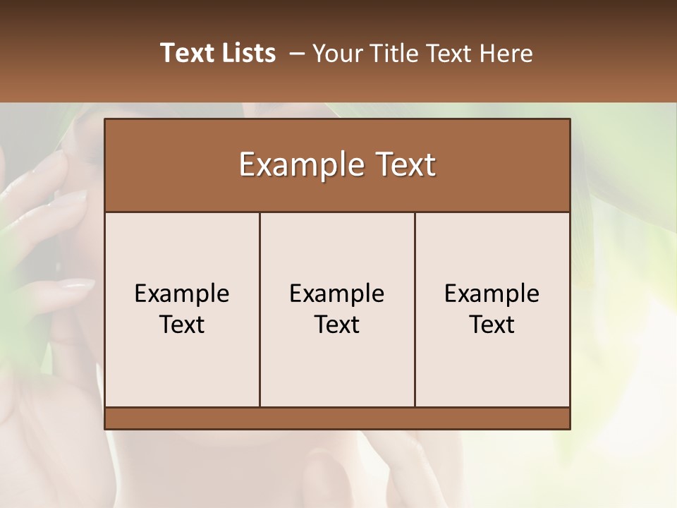 Love Hat Decoration PowerPoint Template