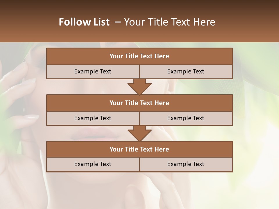 Love Hat Decoration PowerPoint Template