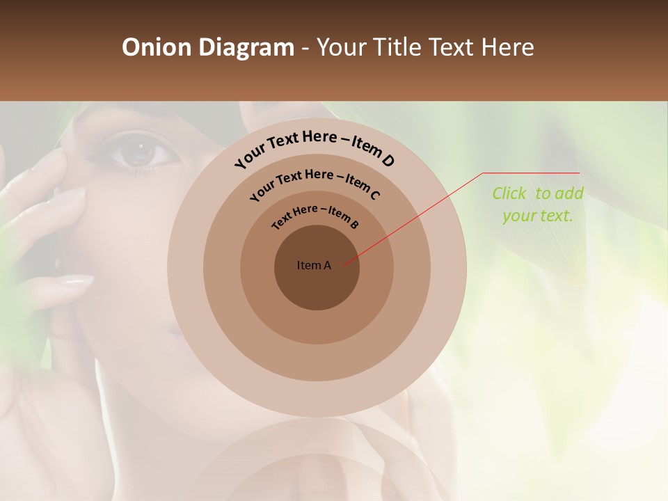 Love Hat Decoration PowerPoint Template