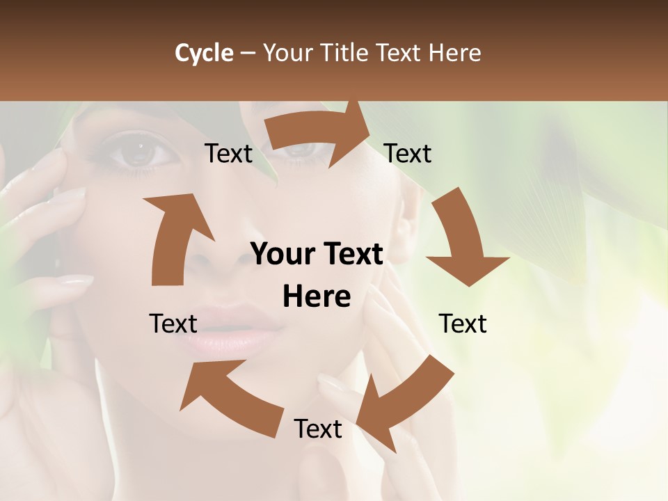 Love Hat Decoration PowerPoint Template