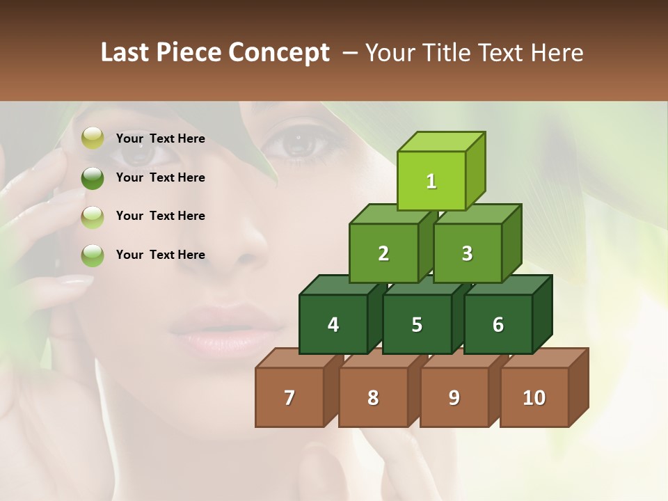 Love Hat Decoration PowerPoint Template